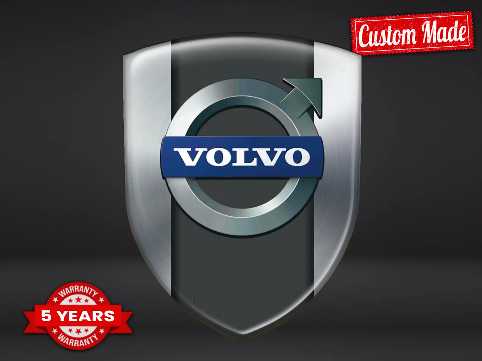 Volvo Pegatinas Relieve Coche Lujo Diseño Estilizado